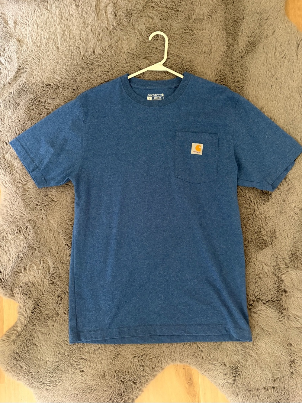 Carhartt Loose Fit T-Shirt in Heather Blue